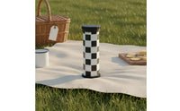 2 in 1 Chess and Checkers Set Foldable Table Game Easy to Stow