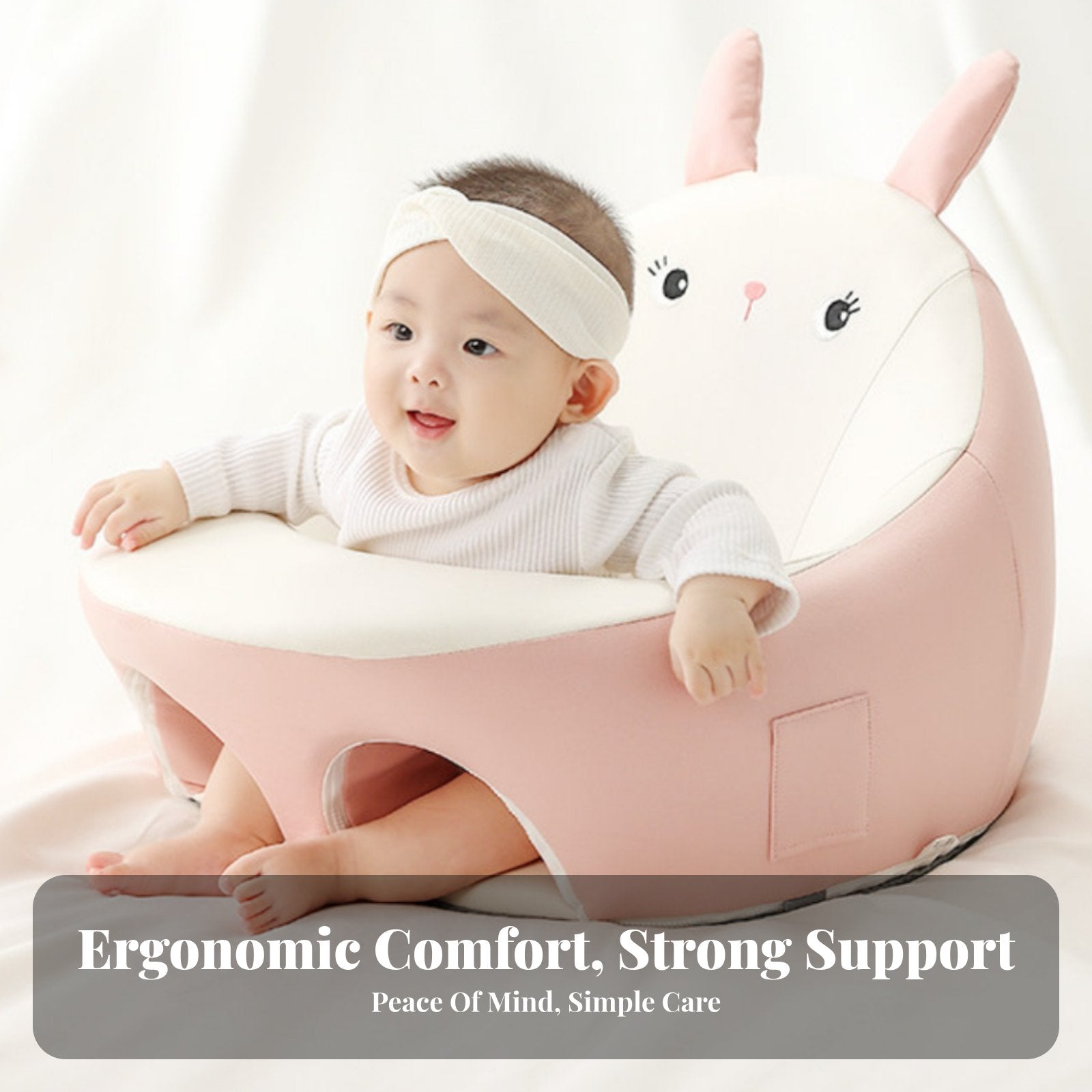 Inflatable infant Sofa Skingentle Sit-Training Chair Easy to Clean for Toddlers