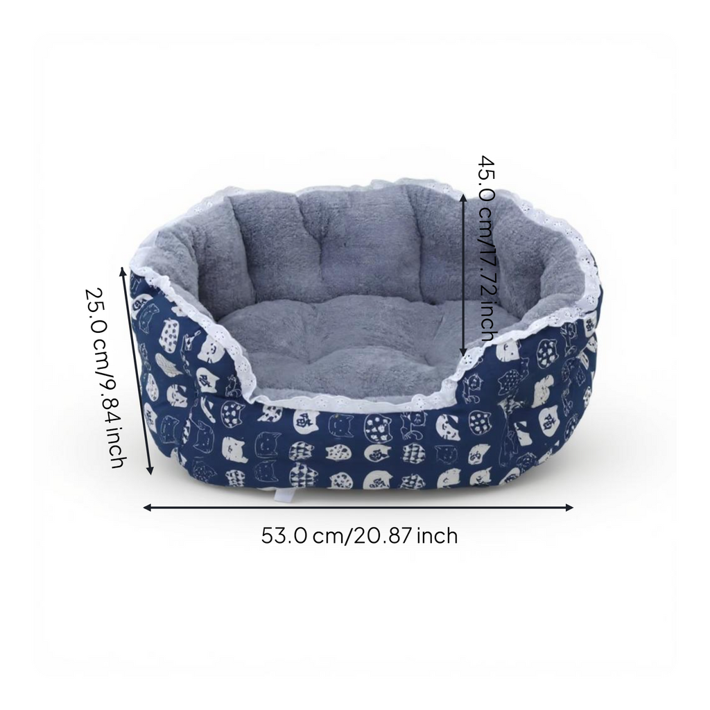 Windproof elevated indoor pet bed