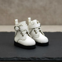 BJD Doll Boots Edgy Design 1/6 Scale Doll Boots Buckle Accent