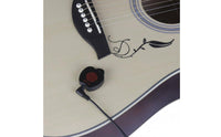 Acoustic Guitar Pickup Anti-Interference Guitar Pickup Guarding Pads Clip on Transducer Mic for Practice
