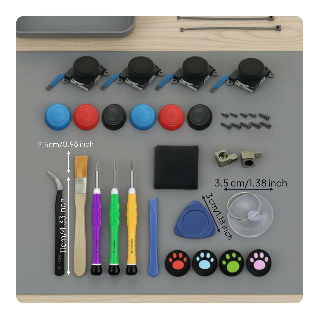 Game Controller Screwdriver Set Easy Installation Switch Joystick Repair Kit