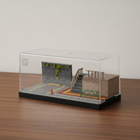 1:64 Parking Lot Display Scene Realistic Details Parking Lot Display Scene High