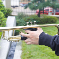Leather Trumpet Hand Protector Easy Installation Trumpet Valve Guard