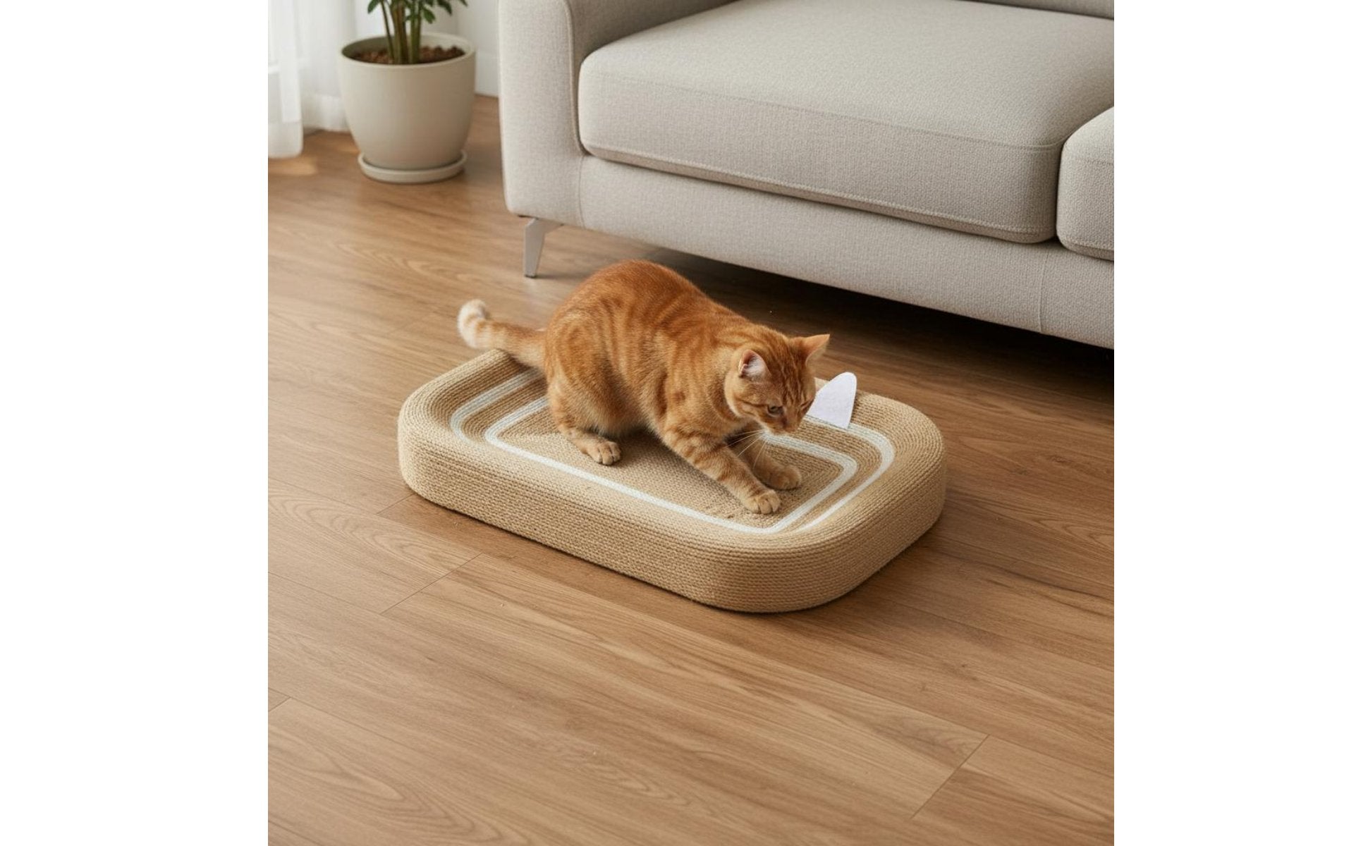 Cat Scratching Basin Long-Lasting Pet Supplies Large Size for Cats