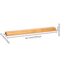 Mahjong Push Rack Grooved Wooden Mahjong Rack Rectangular