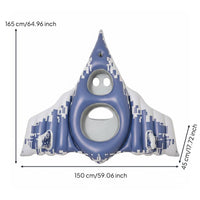 Inflatable Airplane Pool Inflatable Pool Toy Long-Lasting PVC Parent-Child