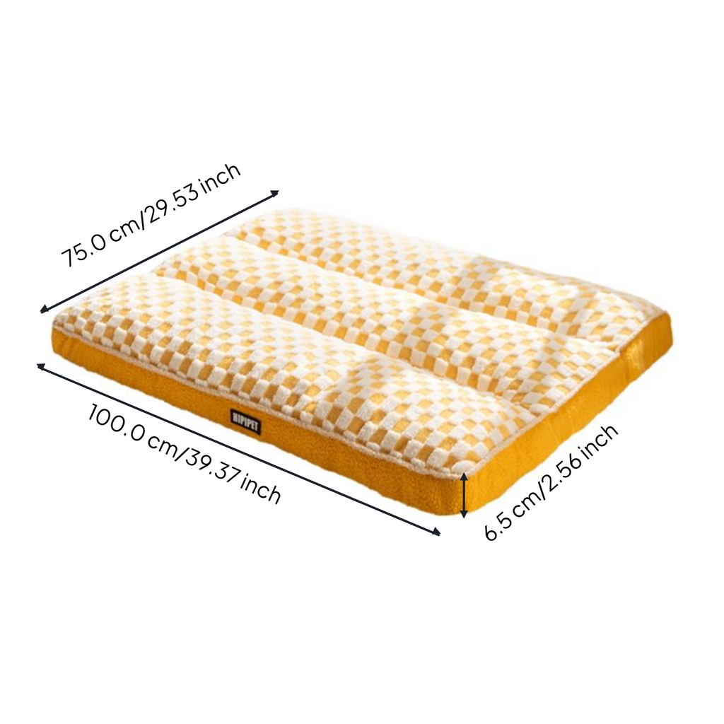 Dog Bed, Orthopedic cleanable Pet Sofa, Removable Cover, Winter Warm Mat for Large Dogs