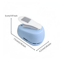Postage Stamp Punch Sturdy Construction Stamp Shape Craft Punch Clean Cut