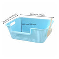 Square Feline Litter Box Easy to Petcare Toilet Polished Surface for Home