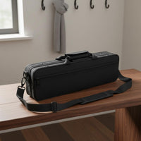 Flute Carrying Case Safeguarding Cushioned Interior Music Accessory Dustproof