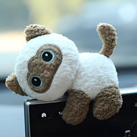Car Clip Plushie Soft Hanging Soft Doll Mini for Desk