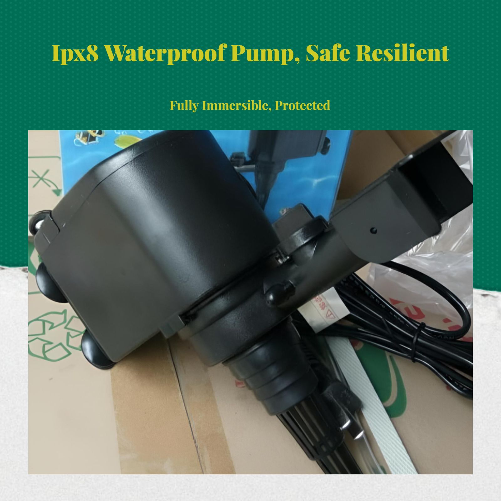 Quiet aquarium water circulator