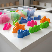 7 Pieces Sand Form Set Educational Sandbox Toy Set Sturdy for Children