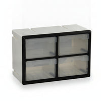 Easy to Sort Small Parts Cabinet Hardware Drawer Organizer Flat-Bottom