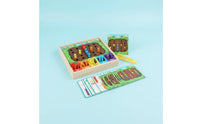 Wooden Sorting Game Hand-Eye Coordination for Young Children, Preschoolers