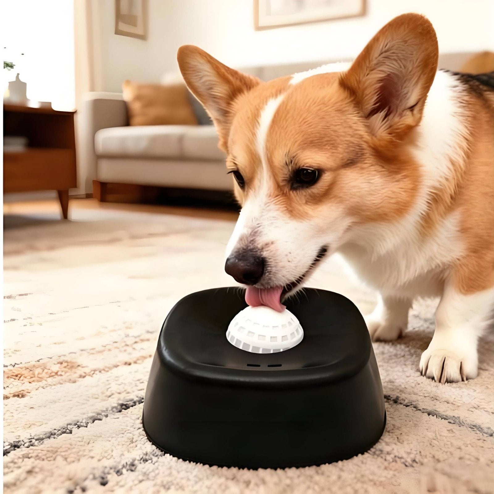 Pet Enrichment Bowl Stress Relief Dog Slow Feeder Bowl Easy to Clean
