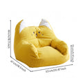 Kitten-Shaped Kids Sofa Lightweight Soft Toddler Sofa Portable for Playroom