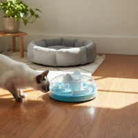 Feline Food Maze Mental Stimulation Slow Feeder Feline Bowl Adjustable
