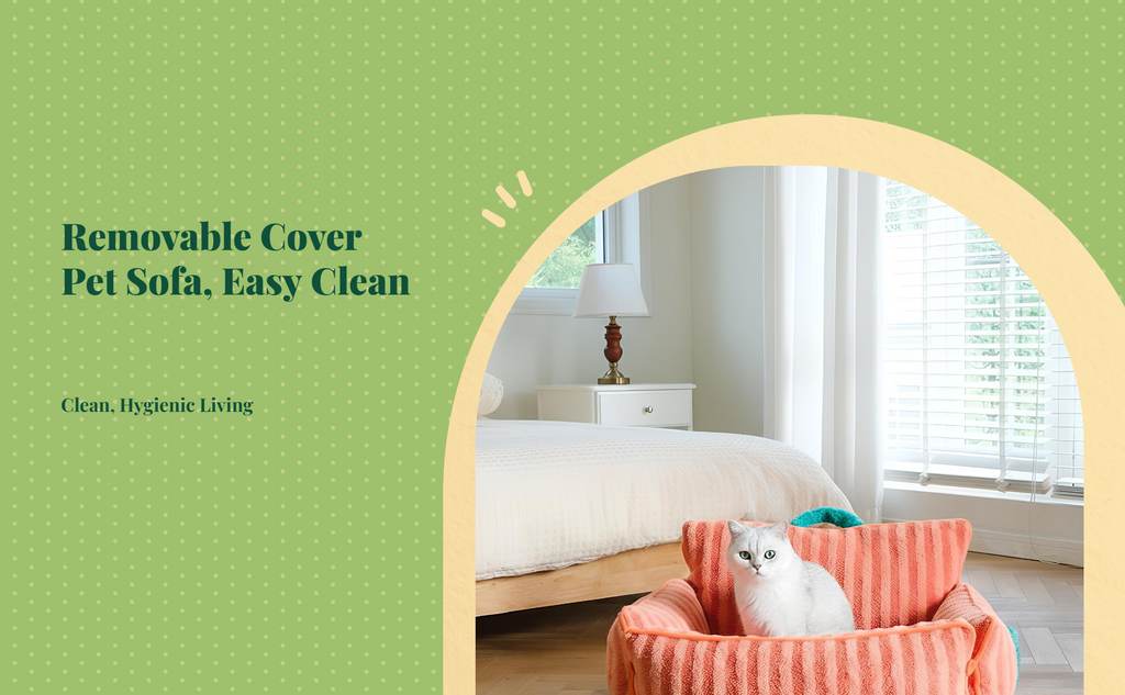 Pet Sofa Bed for Cats, Small Dogs