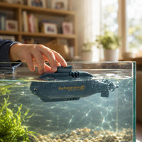 Mini RC Submarine Plastic Wireless-Controlled Submarine Toy Battery Powered