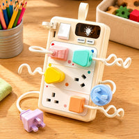 Power Strip Busy Board Educational Insertable Activity Board Screen-Non-Digital