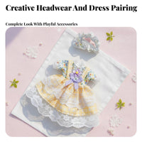 30cm Doll Dress Cute Design 1/6 Scale Doll Clothes Layered Skirt for BJD Hobbyists