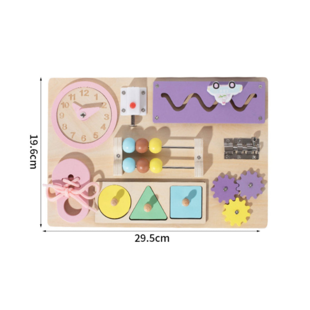 Educational Busy Board Educational Activity Board Hand Eye Coordination for Young Children, Kids, Kindergarten, Nursery