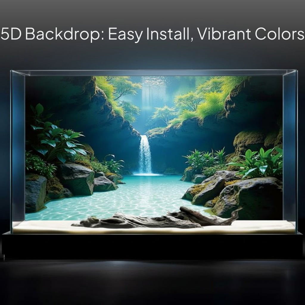 5D HD Aquatic Habitat Pressure-Sensitive Wallpaper