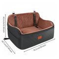 Dog Soft Textile Car Dog Bed Firm Sponge Travel Companion for Dogs
