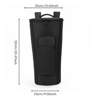 Hand Drum Gig Bag Thickened Padding Hand Drum Bag Shockproof Backpack for Artists