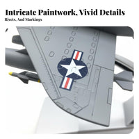 1:72 Scale Warplane Model Precise Reproduction Die-Cast Fighter Jet Model Die-Cast Authentic Markings