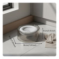 Floating Pet Water Bowl Dustproof No-Spill Dog Water Bowl for Car, Dogs, Cats