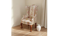 1:6 Scale Armchair Handmade Vintage Design Dollhouse Seating Detail Doll Accessory for Hobbyists, Diorama