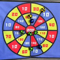 Trampoline Target Game Safe Sticky Ball Target Board Interactive for Children