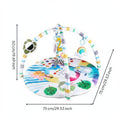Infant Play Gym with Toys Sensory Stimulation Round Tummy Time Mat for Newborns
