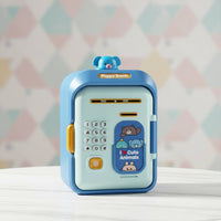 Electronic Piggy Bank Play Bills Biometric Piggy Bank Charging Cable