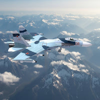27 Fighter Jet Model Boxed Item -27 Model Airplane Alloy Jet for Aviation Fans, Collectors, Desk Display