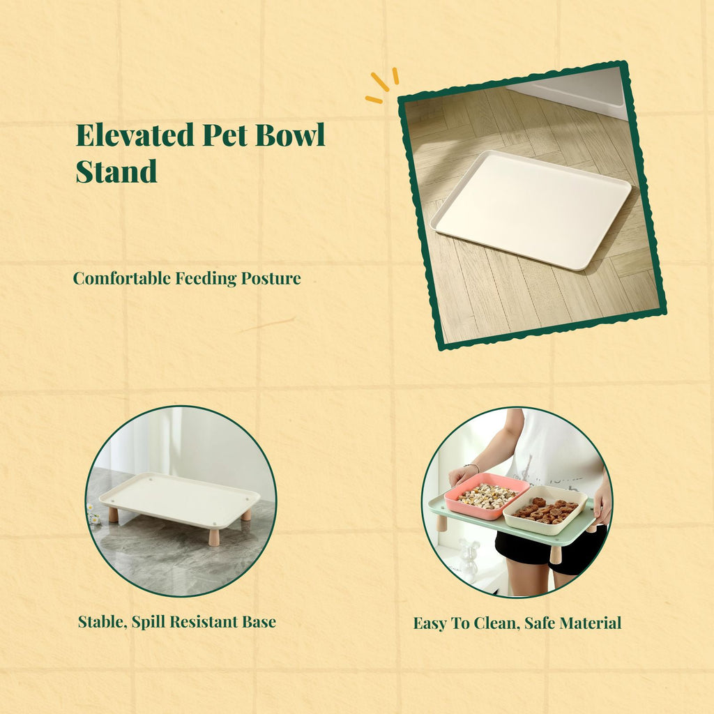 Automatic spill-proof pet feeder