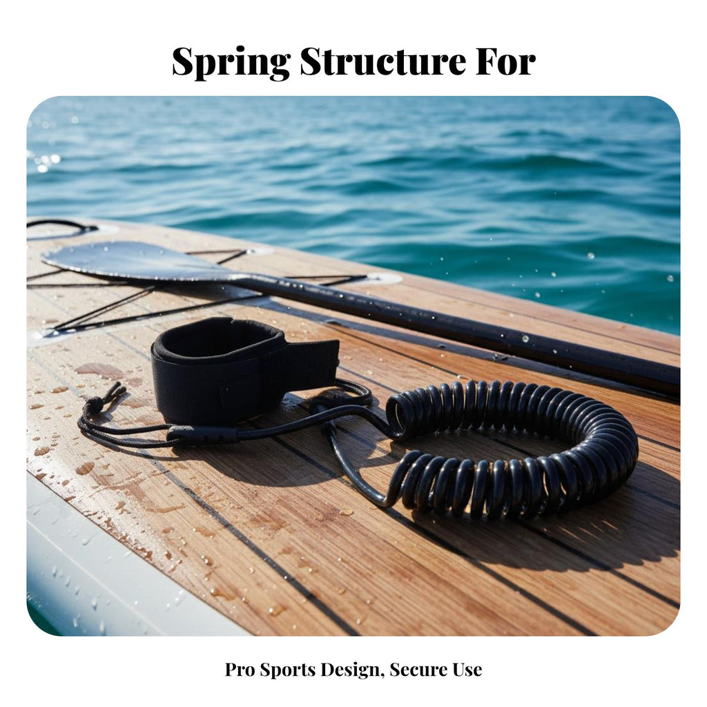 Stand-up Paddleboard Ankle Leash Rotating Connection Paddleboard Ankle Leash Stand-up Paddleboard Safety Cord Long-Lasting