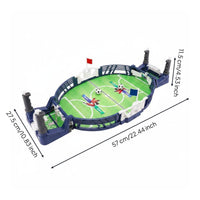Desktop Football Game Interactive 2 Player Flipper Soccer for Party
