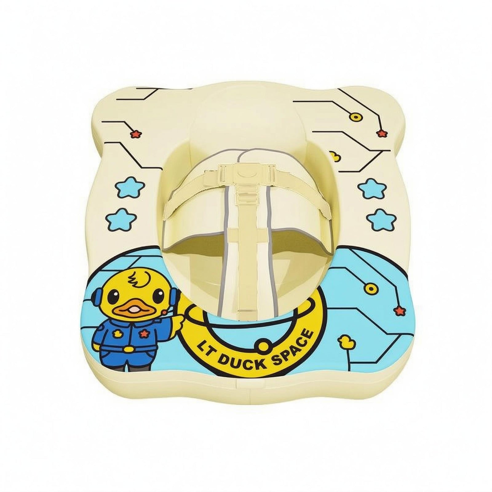 Baby Swim Buoyancy Aid Collar Safety Strap Non-Inflatable Baby Buoyancy Aid Wide
