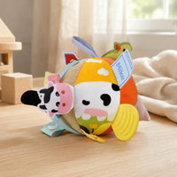 Educational Sensory Rattle Easy to Grip for Playtime, Infants 0-6 Months