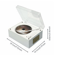 Bluetooth Cd Player Two Speakers Audio Device Deep Bass