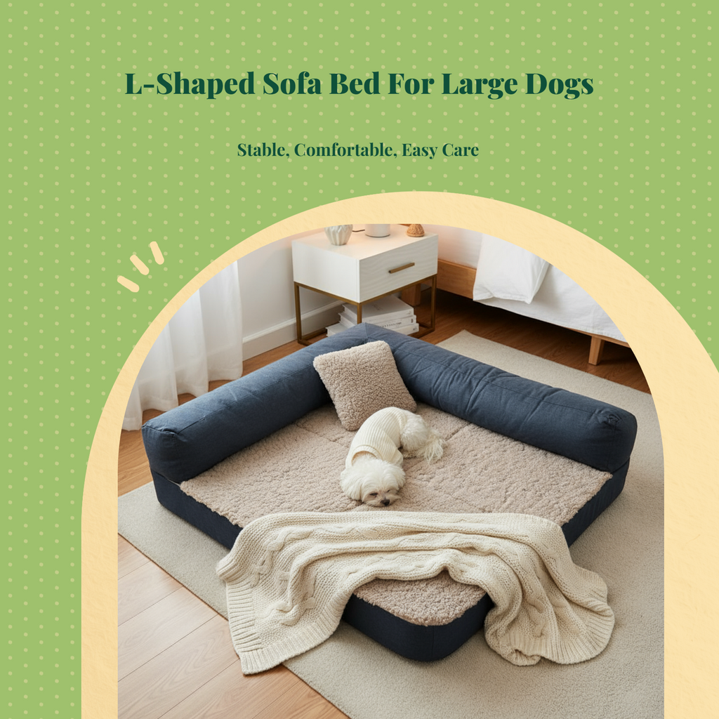 Orthopedic foam dog bed, waterproof