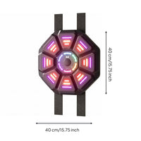 Music Boxing Machine LED Light Wall Mounted Punch Target Soft Strike Surface