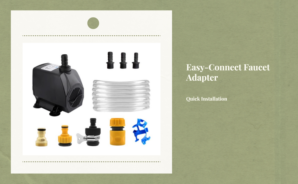 Auto siphon water changer hose kit