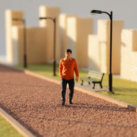 Architectural Model People Scale Model Human Figures Miniature People Figurines for Hobbyists, Students, Sand Table Models