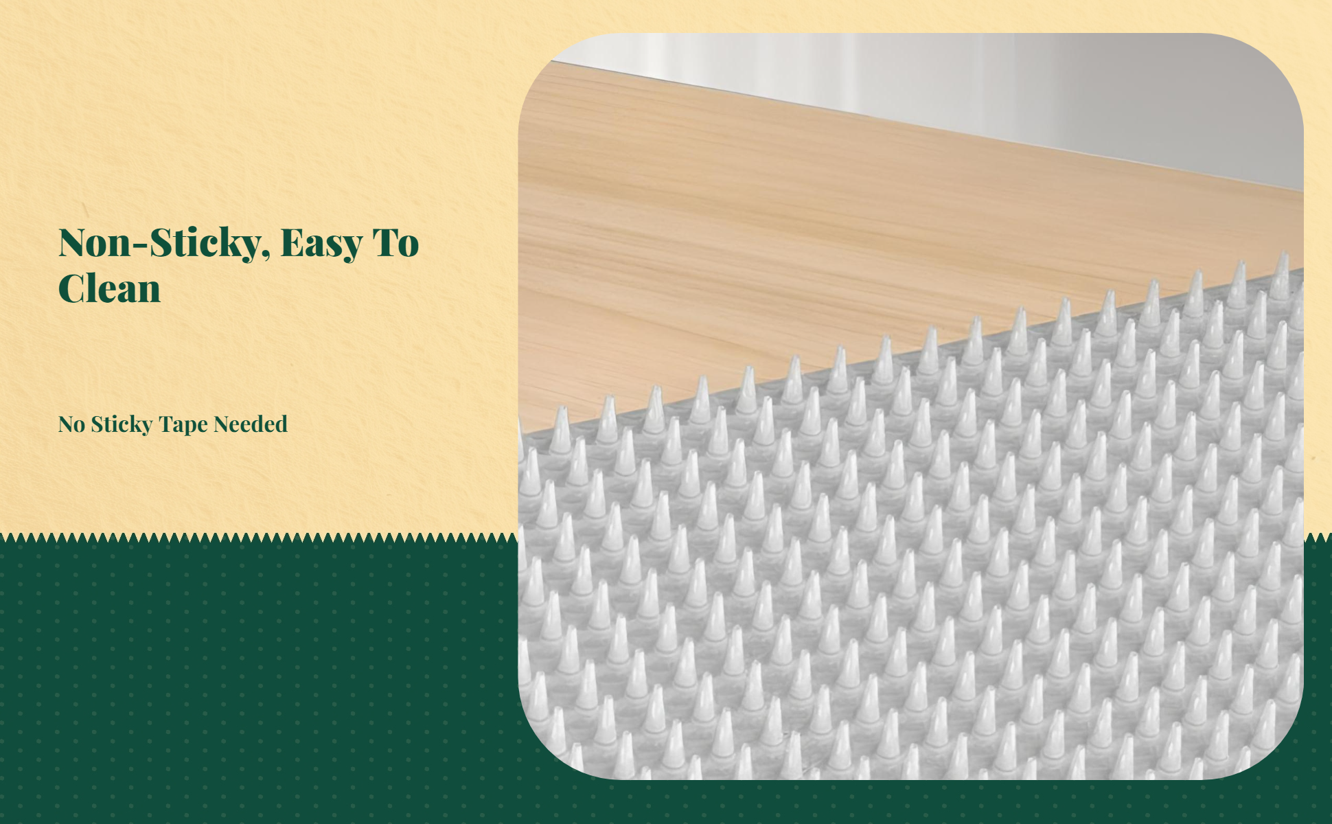 Cat Deterrent Prong Mat for Sofa, Bed & Couch Guard