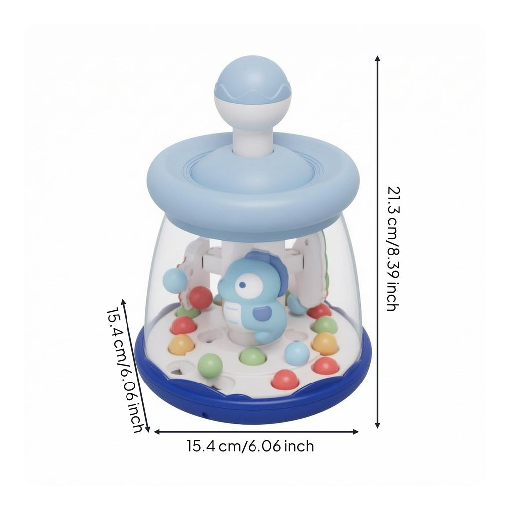 Press-Androtate Toy Colorful Balls Baby Toy Fine Movement Skills for Infants